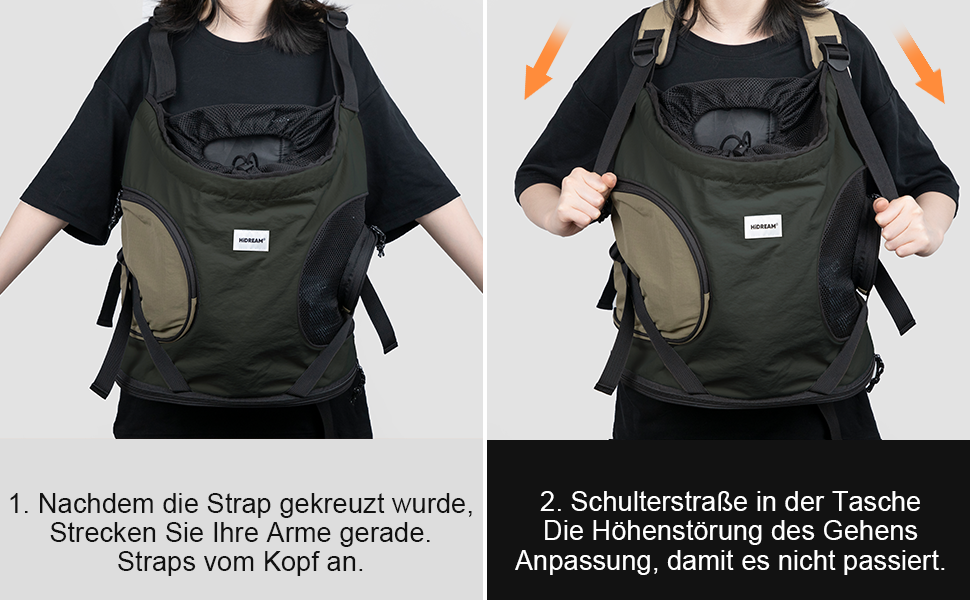 Рюкзак для собак та котів, рюкзак-переноска для маленьких та середніх собак та котів до 8.5 кг, чорний, дихаючий та зручний, для подорожей та активного відпочинку