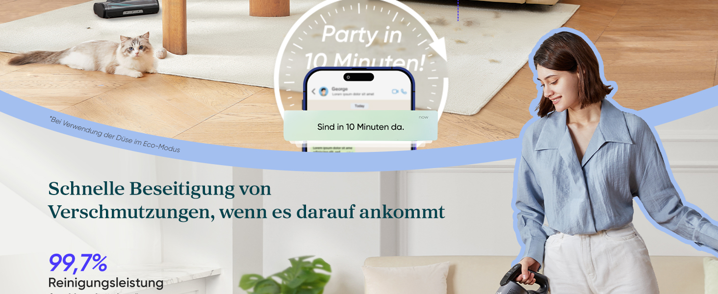 Бездротовий пилосос Levoit LVAC-200 MAX з HEPA-фільтром для дому та авто