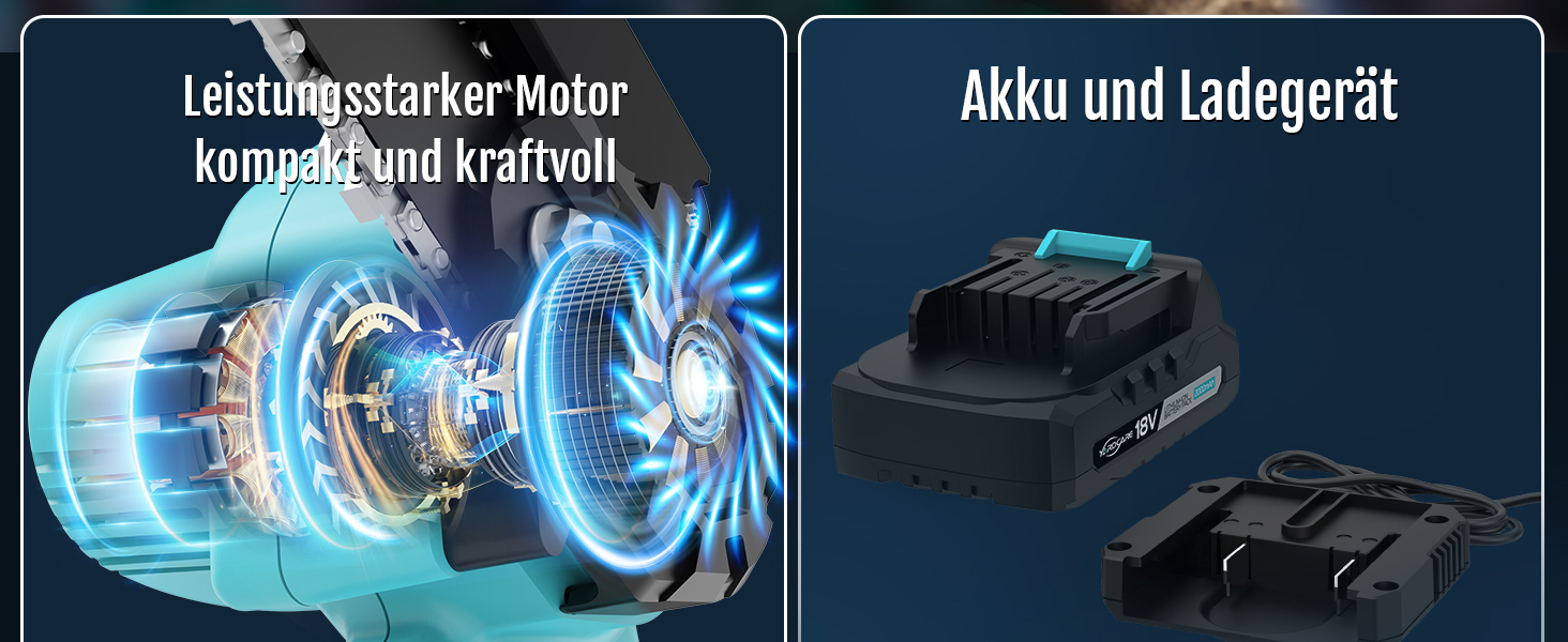 Mini акумуляторна ланцюгова пила Yardcare 6 дюймів з автоматичним змащенням, акумулятор та зарядний пристрій, для обрізки гілок та дерева