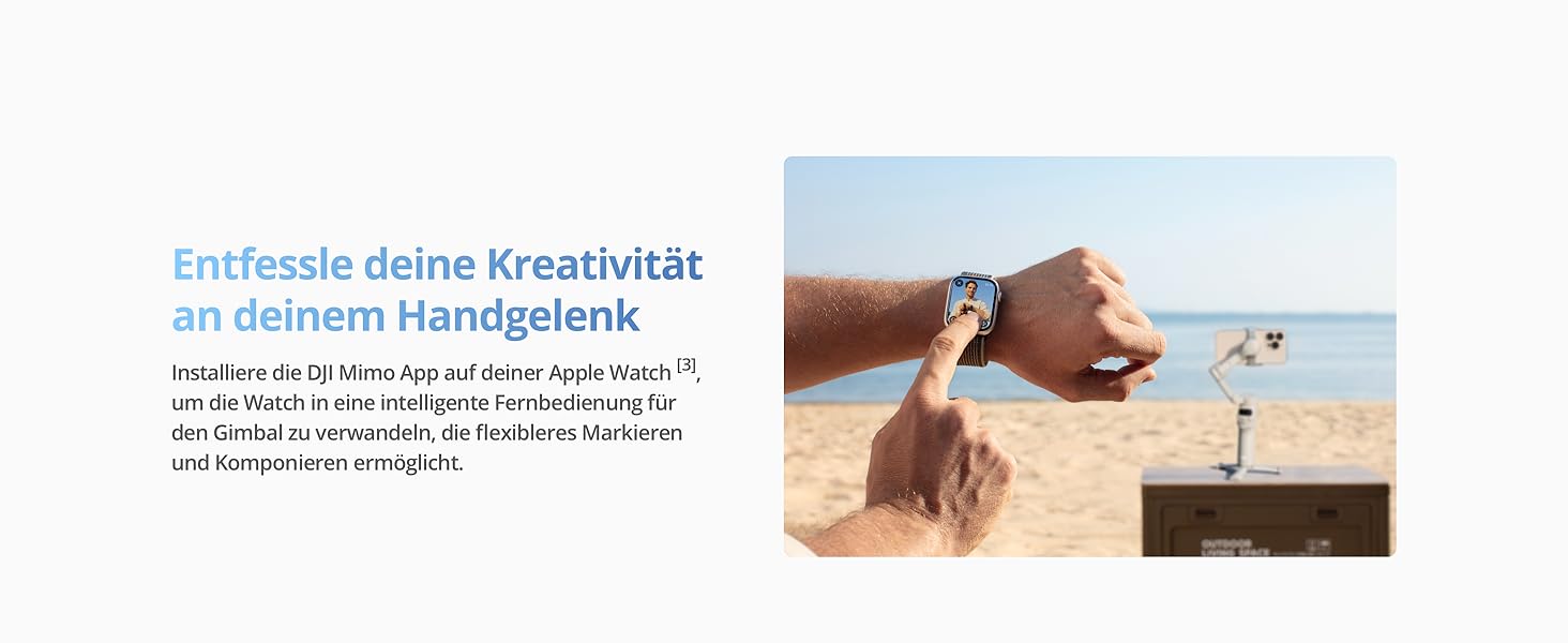 DJI Osmo Mobile 7 - Стабілізатор для смартфона з інтегрованим штативом, 3-осьовий, ActiveTrack 7.0, ShotGuides, 10 годин роботи