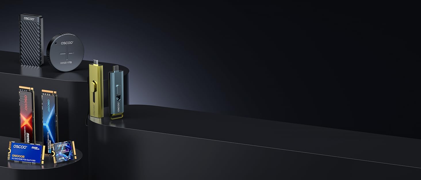 SSD NVMe 1TB M.2 2242 PCIe Gen4x4 – Швидкий внутрішній накопичувач для Mini-PC