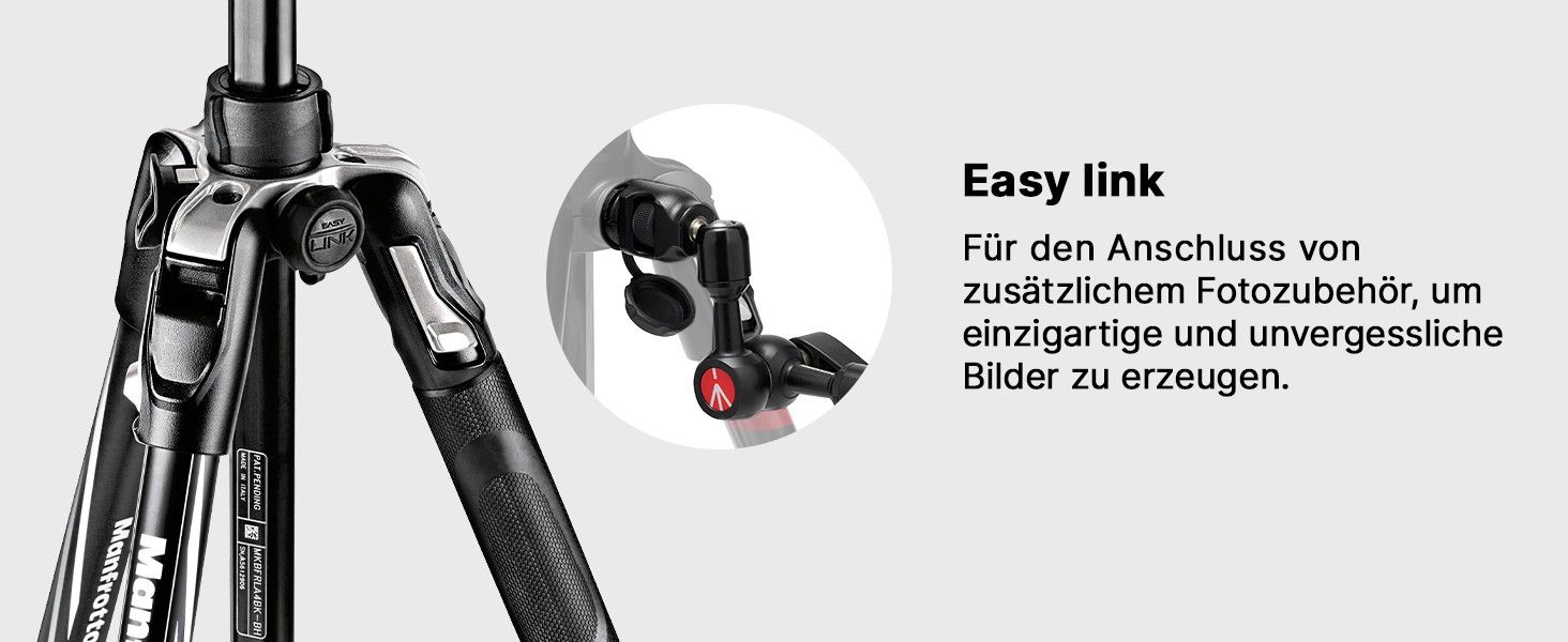 Штатив Manfrotto Befree Advanced з Twist-закриттям: легкий, для DSLR, беззеркальних камер та фотоапарата