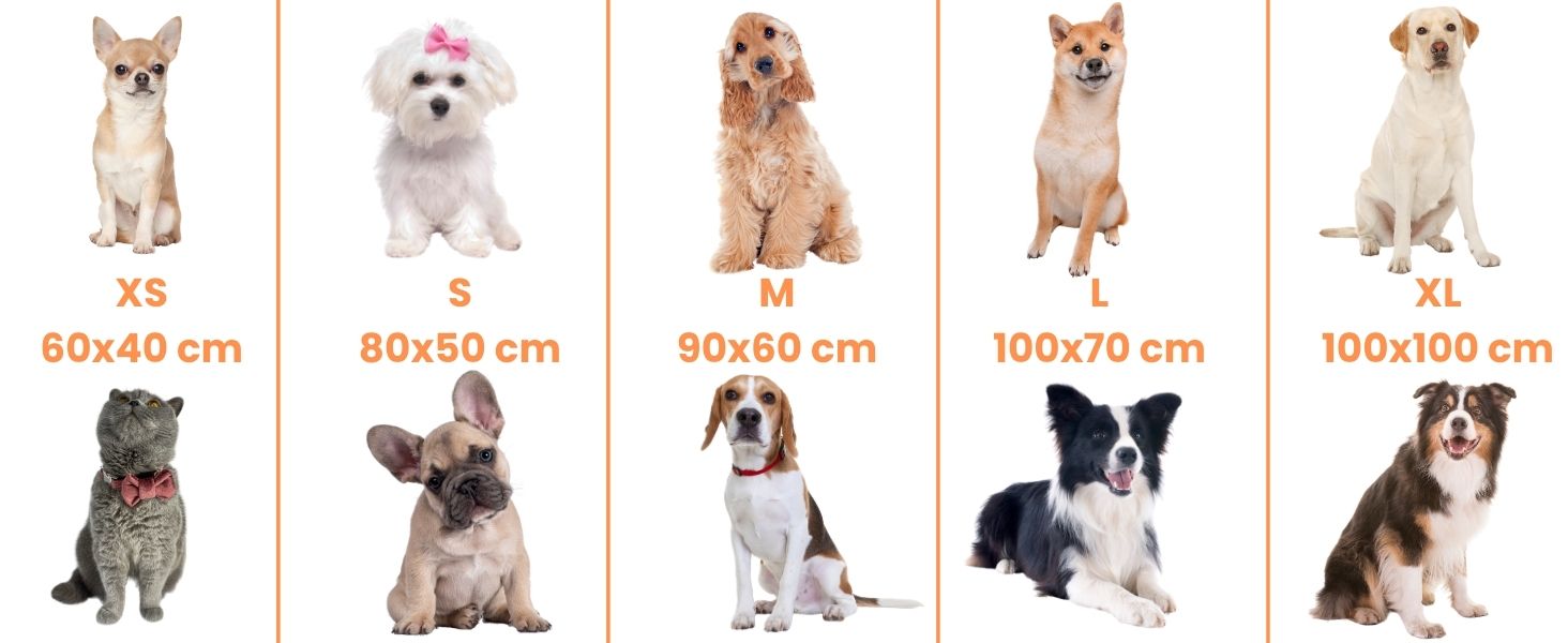 М'яке ліжко-подушка для собак та котів. Зміцнена, м'яка, безпечна для тварин. Розмір 60x40 см, колір вишня (XS)