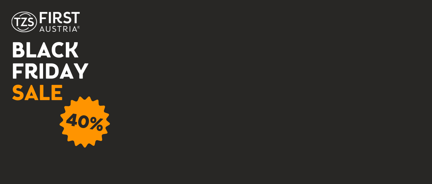 Тостер TZS First Austria 4-х секційний з довгим прорізом | 6 ступенів підсмажування, функція розморожування та підігріву | Підігрівач булочок, піддон для крихт | Чорний/Нержавіюча сталь