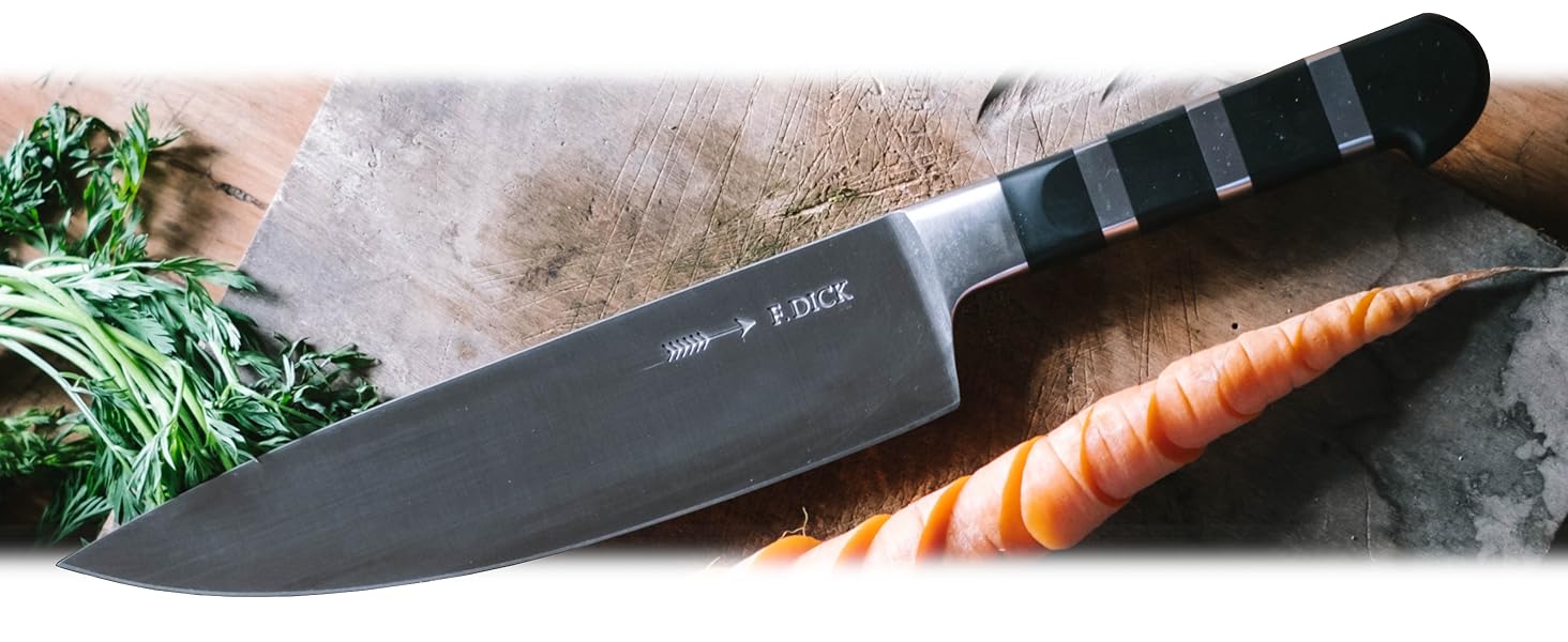 Кухонний ніж для овочів F. Dick 1905, лезо 15 см, нержавіюча сталь X50CrMoV15, твердість 56 HRC, арт. 8194715