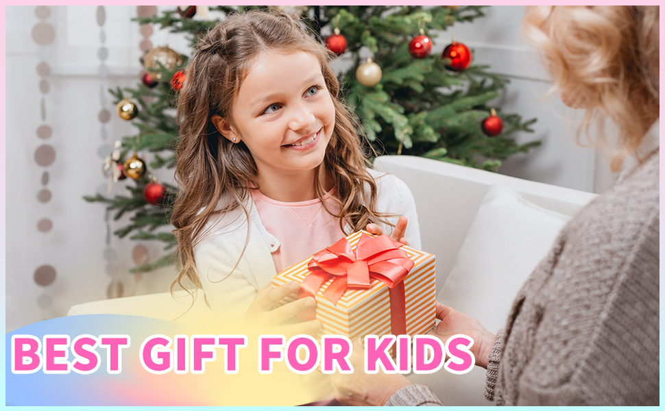 Дитячі навушники Xunpuls Bluetooth Over-Ear з мікрофоном (Рожеві)