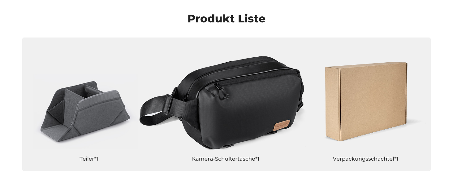 Сумка для камери K&F Concept: фоторюкзак, сумка на плече, квадратна сумка для фотографів, сумісна з Canon/Nikon/Sony/DJI Mavic