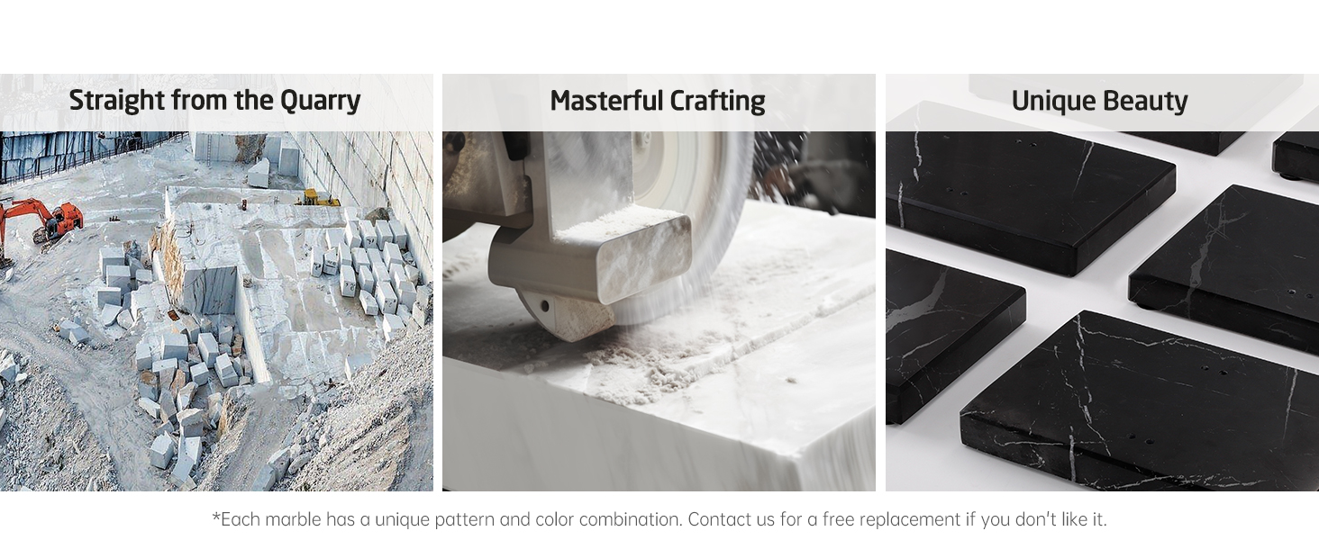 Підставка для рушників подвійна, настільна, з нержавіючої сталі SUS 304, з мамарморовою основою, чорного кольору, 84 см, BTH217-2