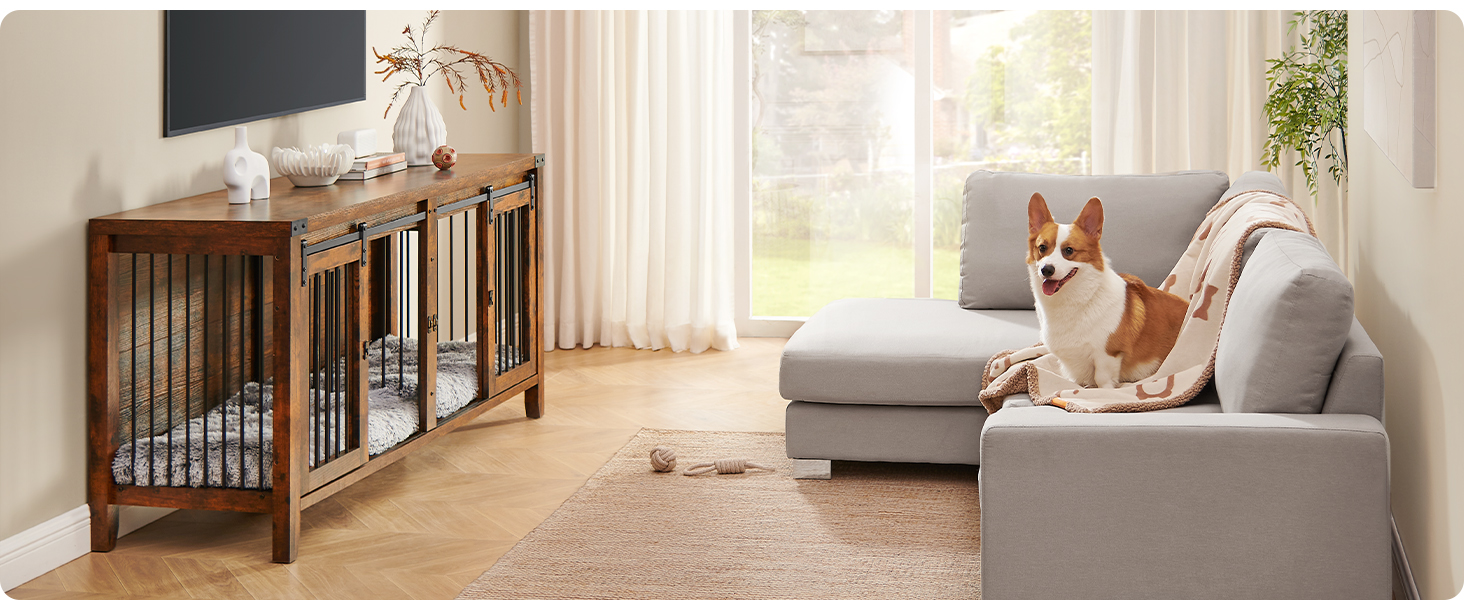 Водонепроникна ковдра для собак Feandrea, Sherpa Fleece, 152 x 127 см, XL, для собак та котів, захист дивану, машинне прання