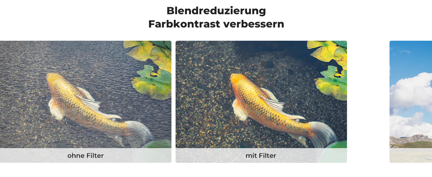 Поляризаційний фільтр K&F Concept 67mm для фотографій: глибокі кольори, зменшення відблисків та відображень, оптичне скло з Multi-Nano покриттям (Nano-Dazzle)