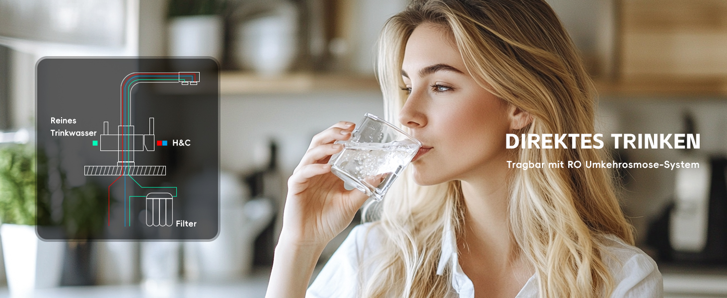 Чорний кухонний змішувач Appaso з висувною лійкою, 360° обертання, 2 режими струменя, для кухні | Нержавіюча сталь