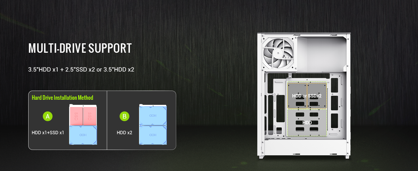 Ігровий корпус GameMax T20 BK M-ATX, панорамне загартоване скло 270°, вертикальна установка GPU, 2x120мм ARGB вентилятори, підтримка радіатора 360мм, SFX/SFX-L, BTF-Ready, чорний