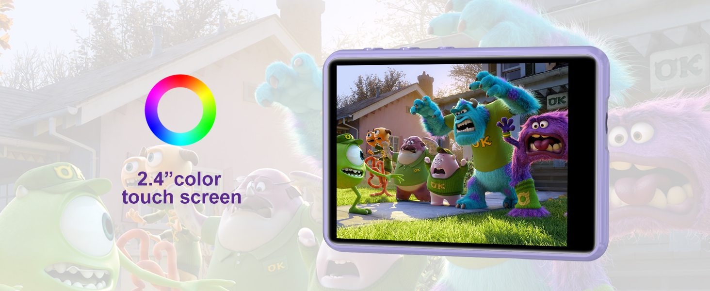 MP3 плеєр ZAQE 128GB Bluetooth 5.3 з сенсорним екраном 2.4