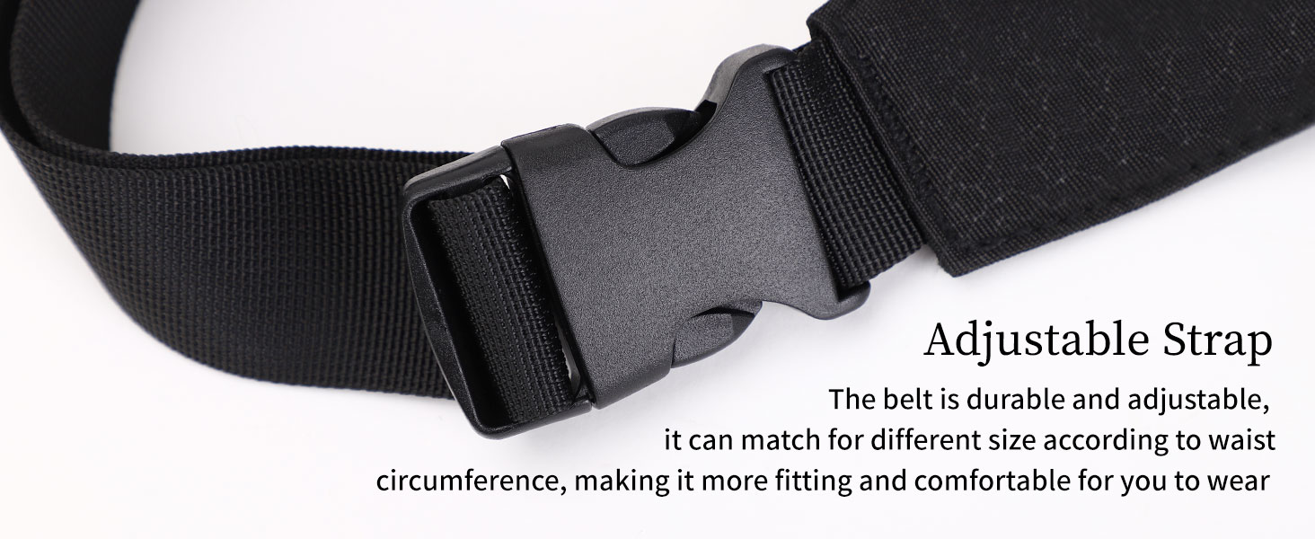 Поясна сумка TYNAT для туризму та спорту (сіра, блакитна), T201