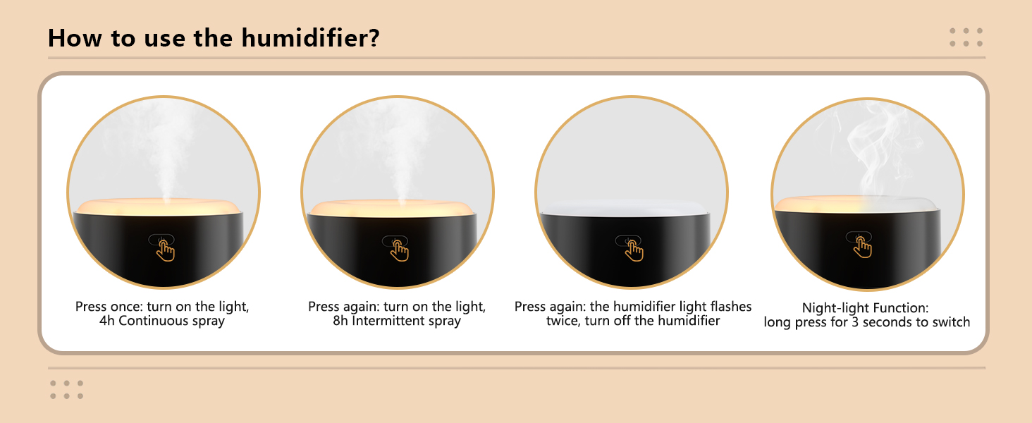 Увлажнитель воздуха Mini USB с LED-подсветкой AIR Humidifier - для спальни, растений, детской, офиса, детской комнаты (Зеленый) (Черный)