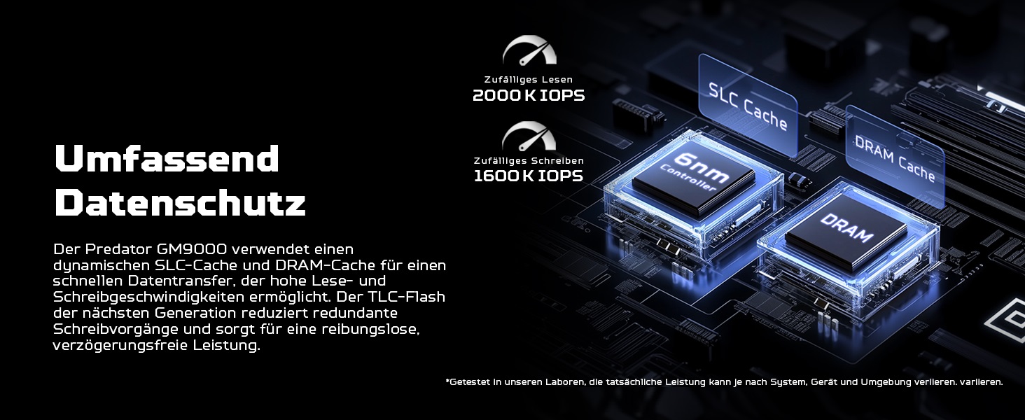 SSD Acer Predator GM9000 Gen5 1TB NVMe PCIe 5.0 - Швидкий накопичувач для ігор та ПК