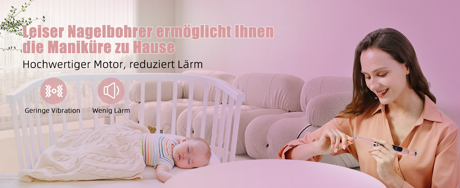 Електричний фрезер для нігтів бездротовий, професійний для гелю, акрилу та акрилу-гелю. Набір для манікюру та педикюру з LED-лампою, 5 швидкостей, для початківців
