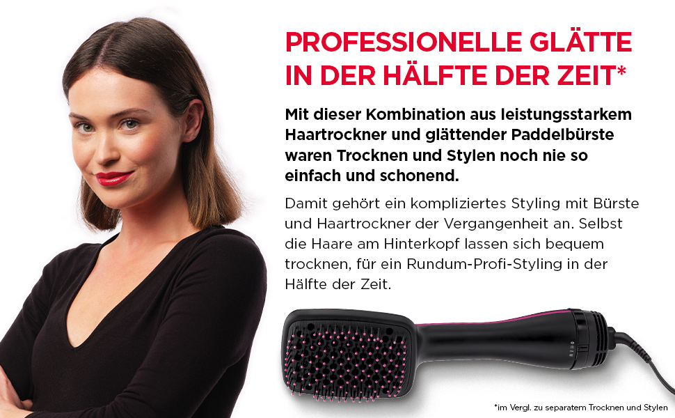 Фен-щітка Revlon Pro RVDR5212E2 Pro Collection Salon One-Step, чорний