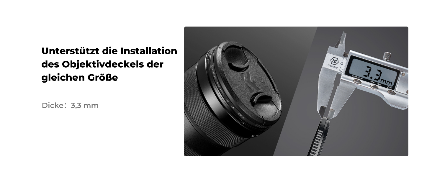 Фільтр UV K&F Concept Nano X-Serie 67mm з кришкою об'єктива, серветкою для чищення, HD, захисний фільтр з 28-шаровим нанопокриттям