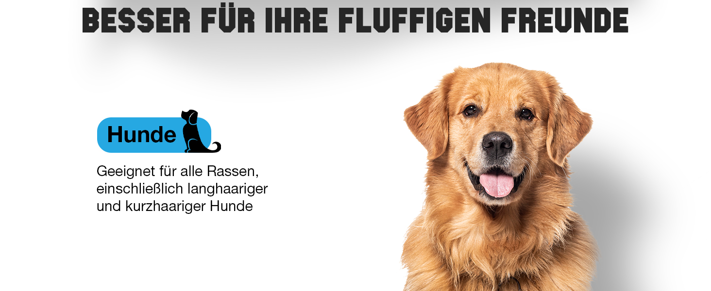 Професійна машинка для стрижки собак, 2 швидкості, ергономічний дизайн, для собак та котів, стрижка густого, довгого та кучерявого хутра, світло-блакитна