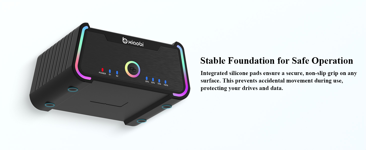 Док-станція для жорстких дисків USB-C Dual Bay для 2.5