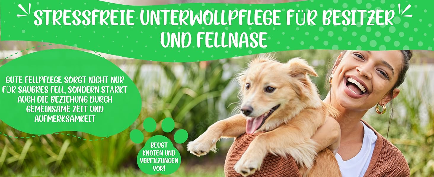 Щітка для вичісування підшерстя собак та котів - щітка для вичісування підшерстя, підшерсткова щітка, гребінець для собак та котів, для довгошерстих тварин, розмір M-L