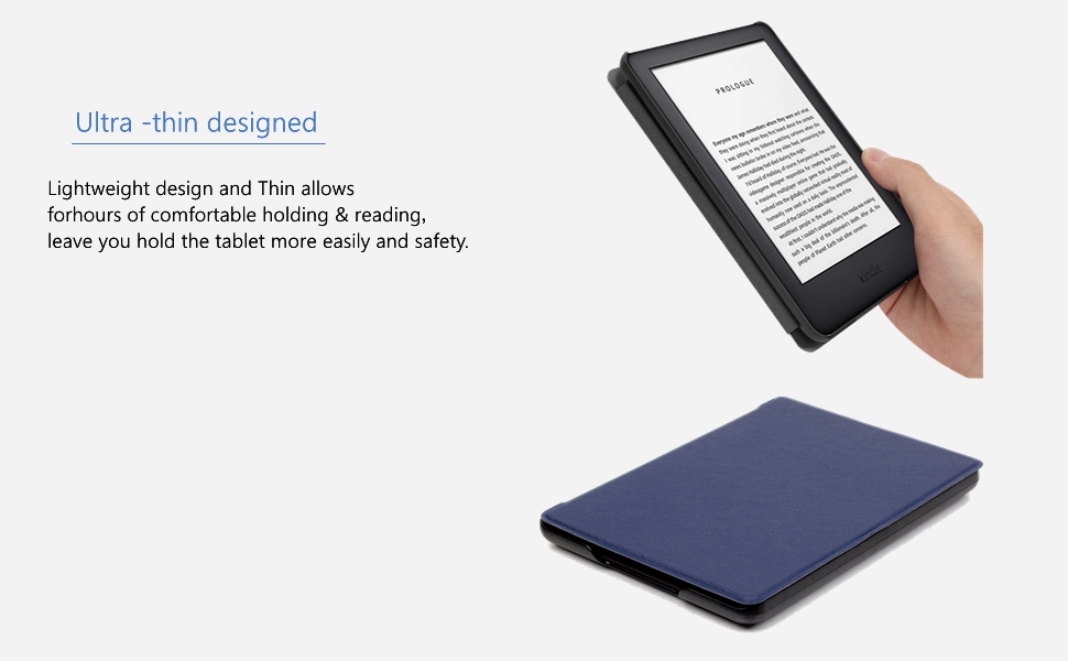 Чохол Flyorigin для Kindle Voyage (2014) з PU шкіри, Smart Sleep/Wake, червоний
