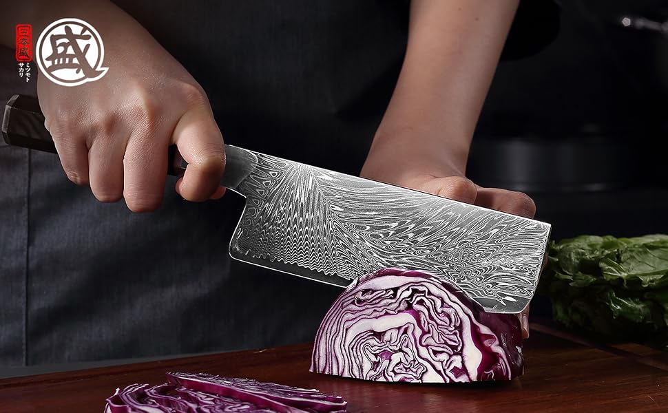 Японський кухонний ніж Mitsumoto Sakari Nakiri, порошкова сталь VG-Pro, чорна ручка, 16 см