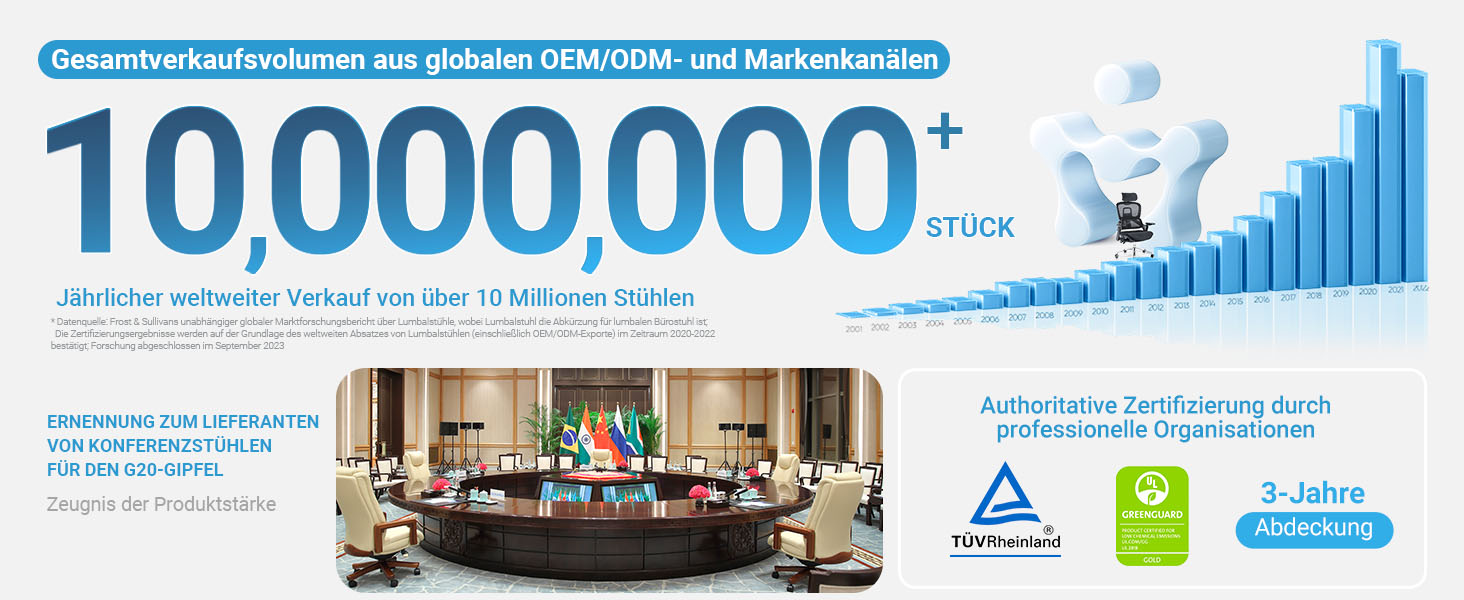 Ергономічне крісло для офісу з регульованою підголовником, крісло для робочого столу з широким сидінням, підтримкою попереку, офісне крісло 200 кг, сітчасте крісло, крісло для дому та офісу, комп'ютерне крісло EN 1335, сіре