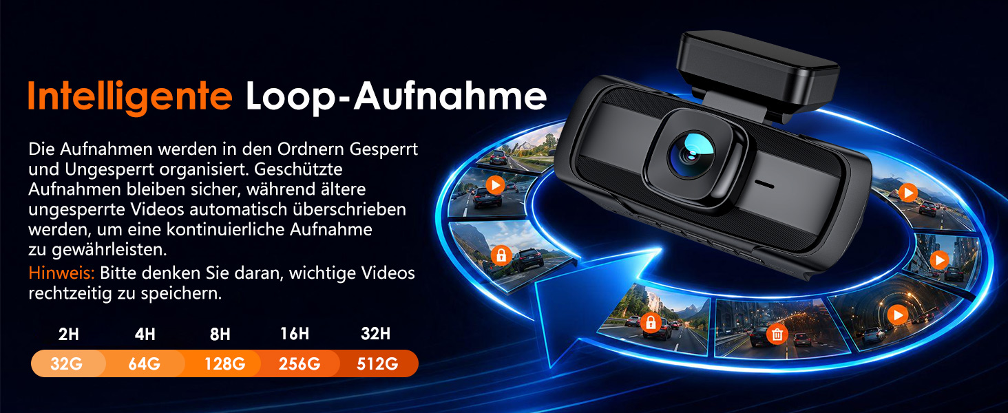 Автомобільний відеореєстратор iZEEKER 4K 4-канальний з WiFi 6, огляд 360°, 4K + 3×1080P