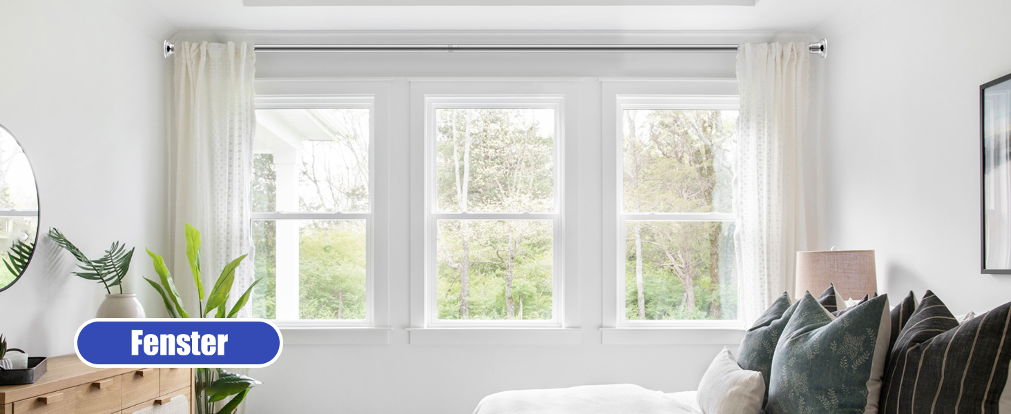 Штанга для душу з кріпленням без свердління, телескопічна, 72-134 см, діаметр 25 мм, срібна