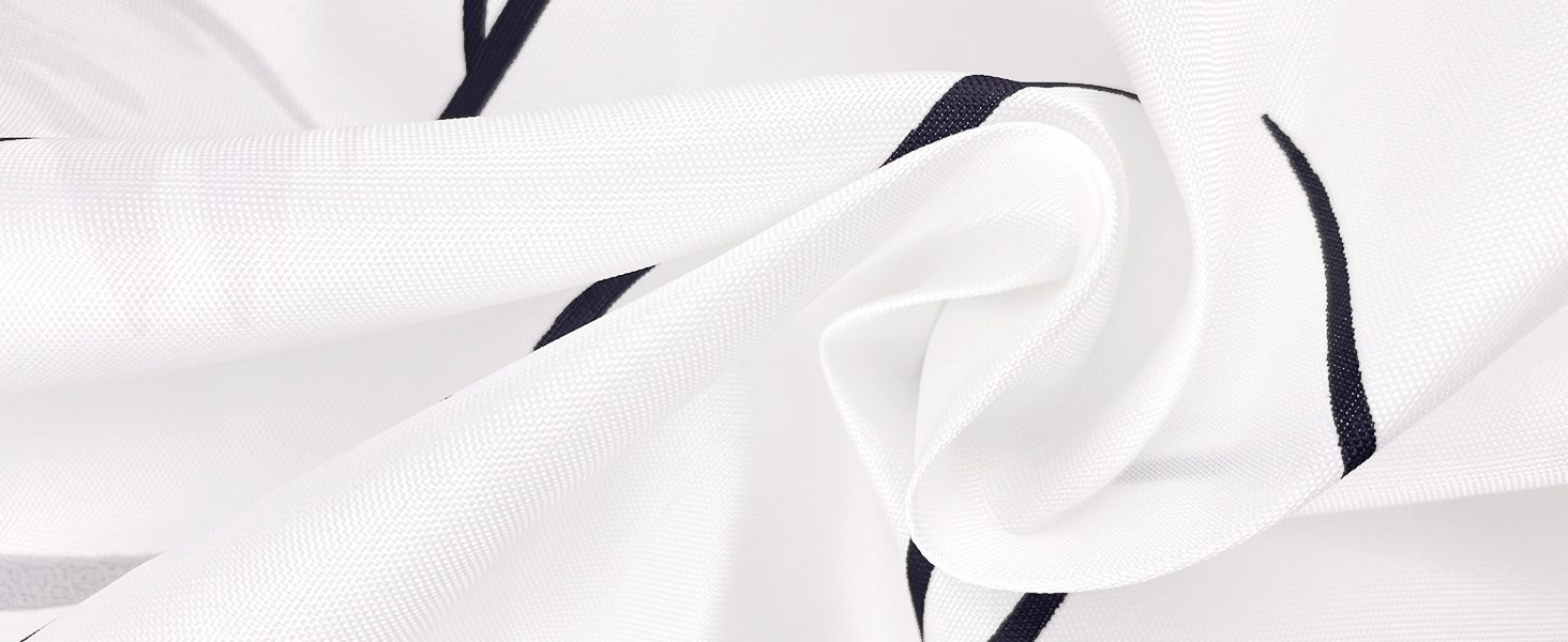 Штора для душу Weizenohr 180x200 см, з утяжеленим краєм, антигрибкова, водовідштовхувальна, поліестер, з кільцями (1 шт)