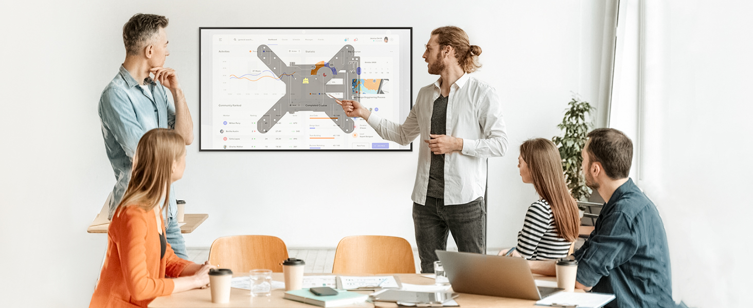 Кронштейн для телевізора FORGING MOUNT поворотний 26-65 дюймів, VESA 400x400, до 35 кг, подовжений