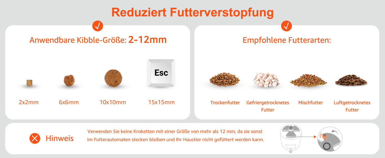 Автоматичний кормушка для котів Balimo 3L з Wi-Fi, програмування, для собак та котів, чорний