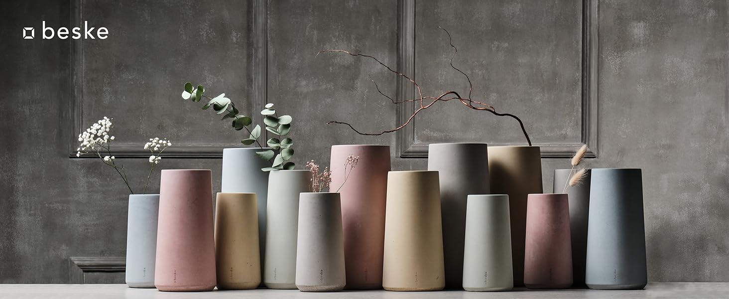 Concrete Wine Cooler 'Eiskar' - Handmade in Germany | Holds Bottles up to 3.7