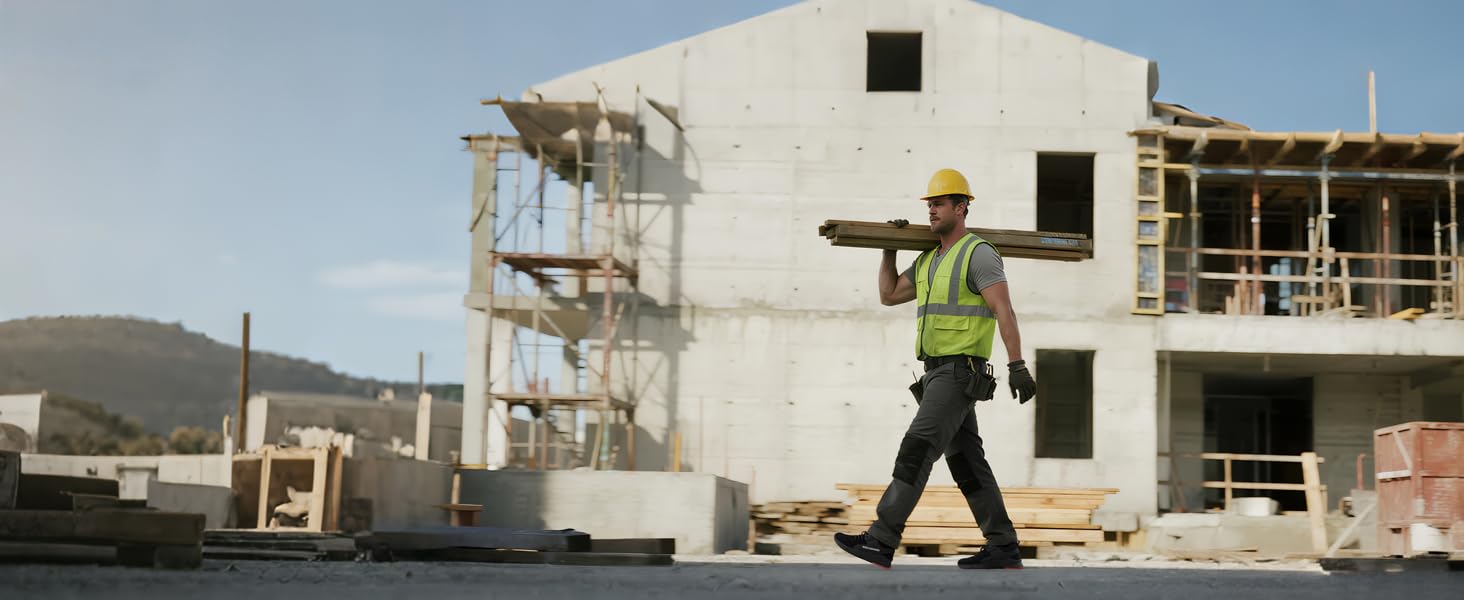 Робочі черевики з металевим носком: чоловічі та жіночі, легкі, дихаючі, розміри 37-48 EU