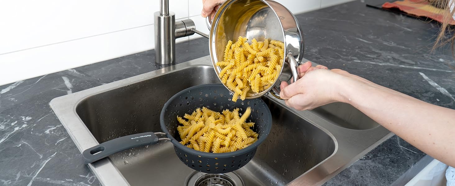 Скрінка для кухні Netrox з силікону, складна, безпечна, для пасти та овочів