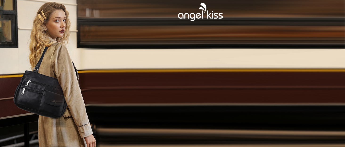 Сумка жіноча шкіряна Angel Kiss, велика дорожня/шопер, колір абрикосовий