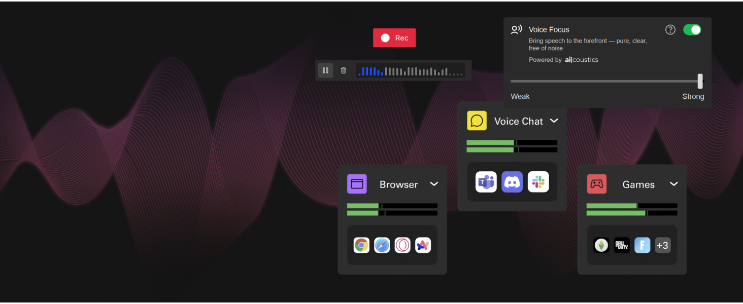 Elgato Wave:3 - Професійний USB-конденсаторний мікрофон для стрімінгу, подкастів, геймінгу та home office, безкоштовне програмне забезпечення для мікшування, плагіни звукових ефектів, захист від спотворень, Plug & Play, для Mac - PC мікрофон
