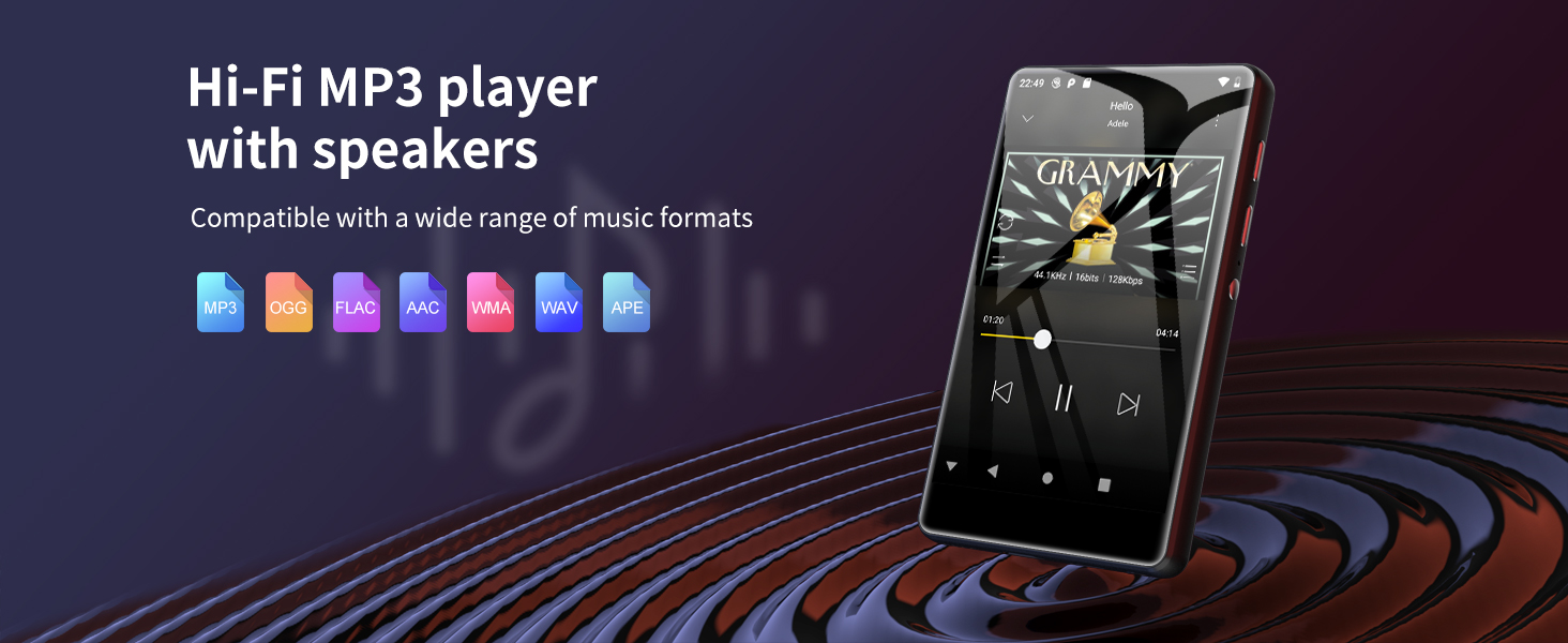 MP3 плеєр SWOFY 80GB з Bluetooth та Wi-Fi, 4.0