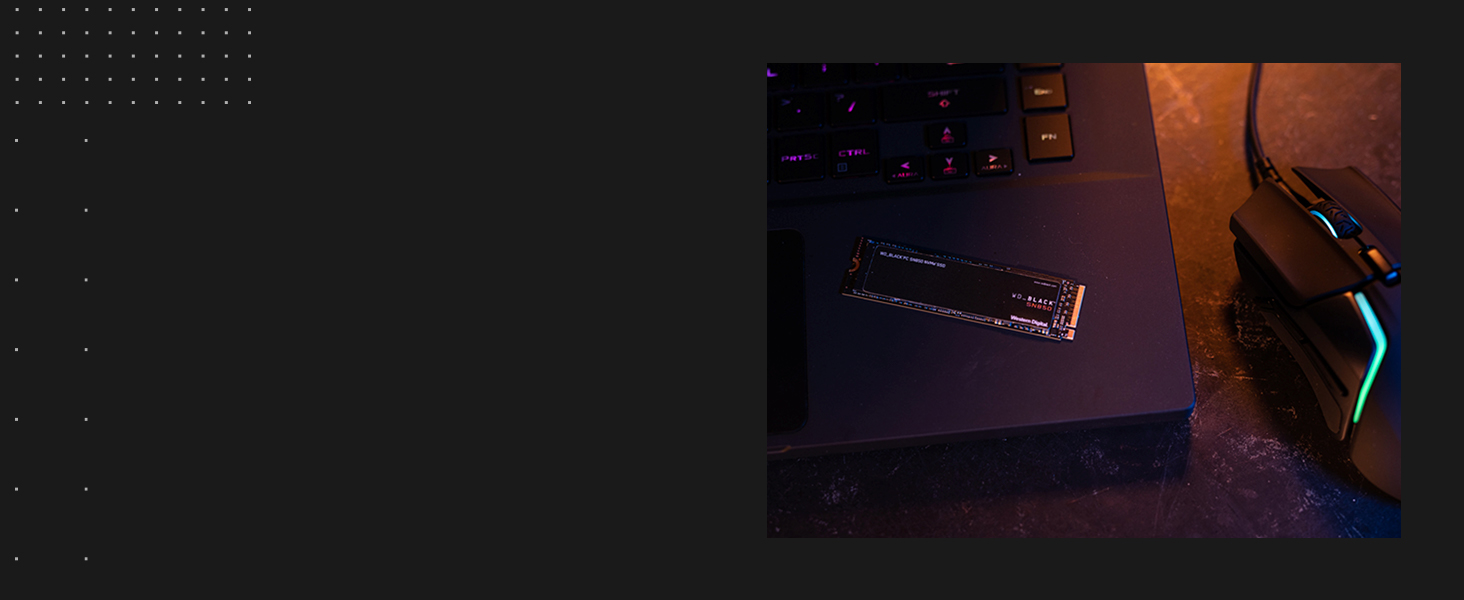 SSD накопичувач WD Black SN850 1TB NVMe PCIe Gen4 для ігор, 7000 МБ/с, M.2 2280, сумісний з PlayStation 5