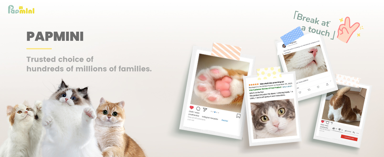 Триммер для собак Pfoten Trim Pro: тиха машинка для догляду за лапами, вухами та обличчям з LED-підсвічуванням, Type-C, чорний