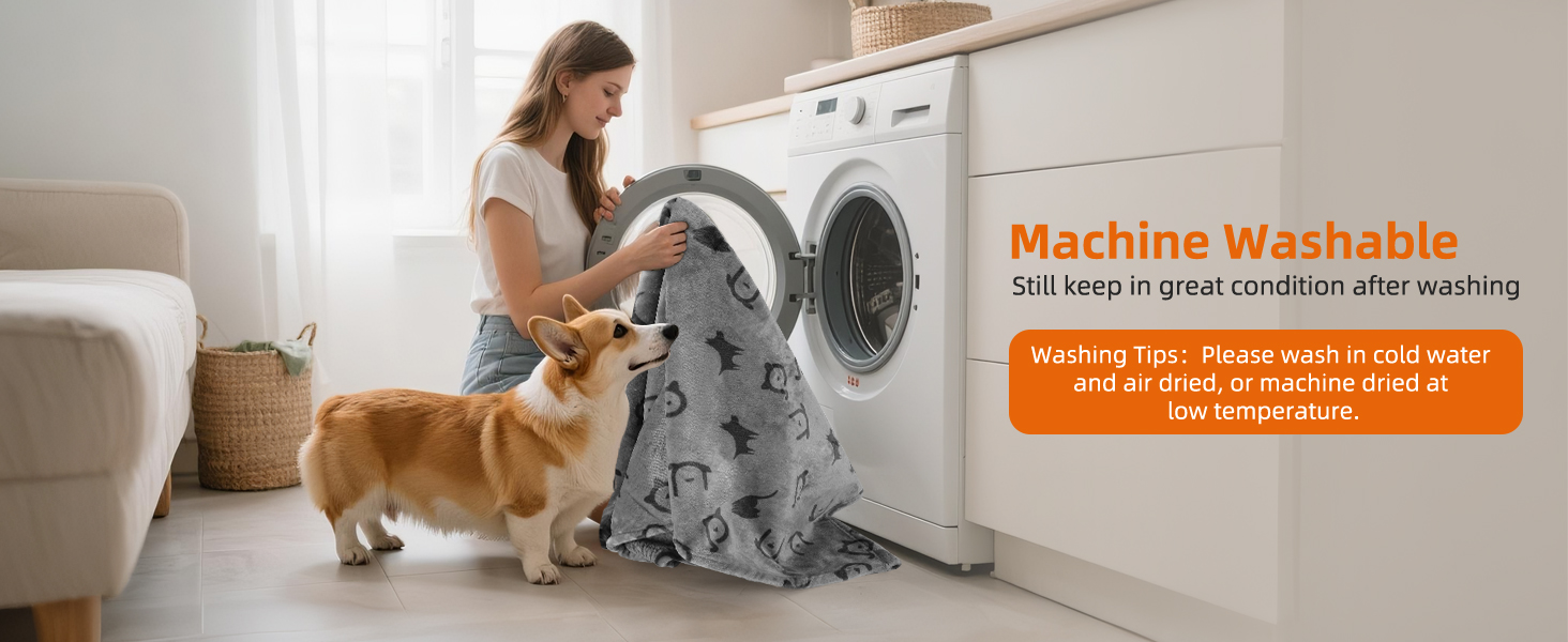 Водонепроникний плед для собак Nobleza XXL (203 x 152 см), м'який та пухнастий, для собак та котів, можна прати в машині, двосторонній чохол для дивану, сірий