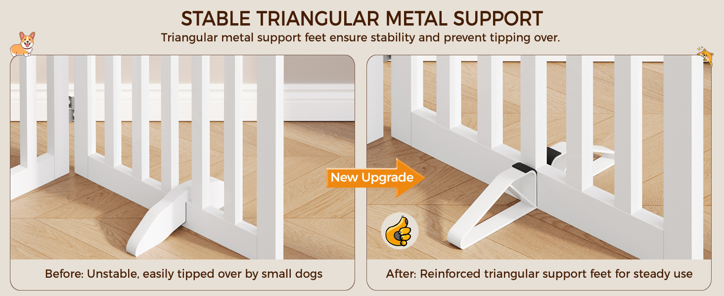 Захисне ґратка для собак Yaheetech, 90.5 x 201.5 см, білий, 4 панелі