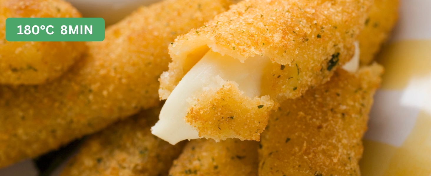 Фритюрниця без олії Sommertal HF760-7,6L XXL Airfryer з сенсорним екраном, 8 програм, 2000 Вт - економна та здорова, велика фритюрниця