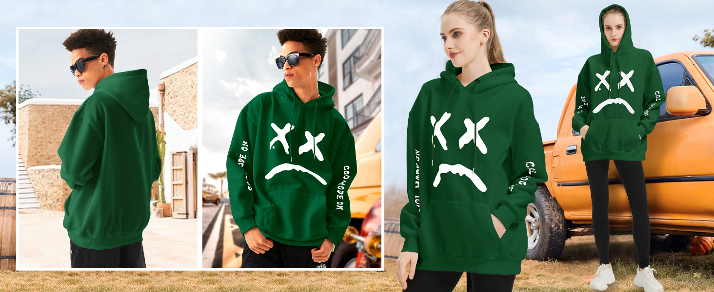 Худі чоловіче з капюшоном, стильне, тепле, з флісу, для вуличної моди, осінь-зима, жовтий, 3XL