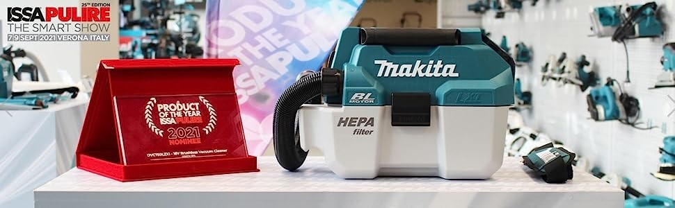 Акумуляторний пилосос Makita DCL286FRF 18V 3.0Ah з акумулятором та зарядним пристроєм