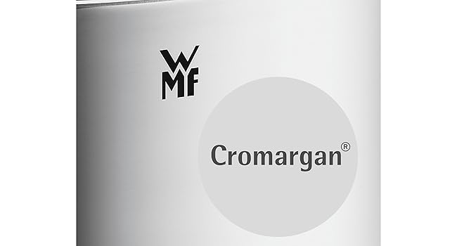 Міні-пароварка WMF з металевою кришкою, 16 см, 1,5 л, з полірованої нержавіючої сталі Cromargan, для індукції, стійка до подряпин, паровий каструля для овочів, ідеальна для маленьких порцій чи однієї особи, можна штабелювати