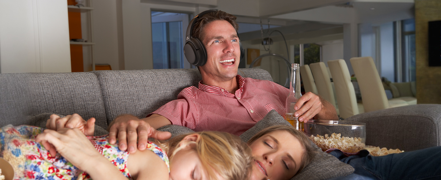 1Mii Bluetooth 5.2 Передавач для ТВ з aptX HD та низькою затримкою, велика дальність дії, аудіоадаптер для 2 навушників або динаміків, 3,5mm AUX/Оптичний/Коаксіальний вихід, регулювання гучності (B06TX+)