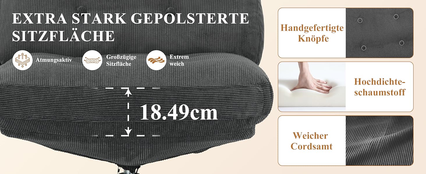 Офісний стіл COLAMY: ергономічне крісло з підлокітниками 3D, регульованою підголівником, для офісу, дому та навчання, чорний (темно-сірий), набір 2 шт.